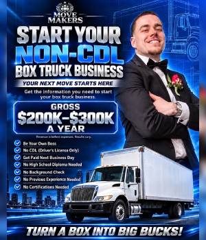 Box Truck Business Start-Up Blueprint